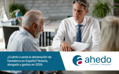 ¿Cuánto cuesta la declaración de herederos en España? Notaría, abogado y gastos en 2026